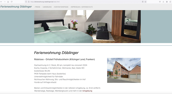 Ferienwohnung Döblinger, Franken